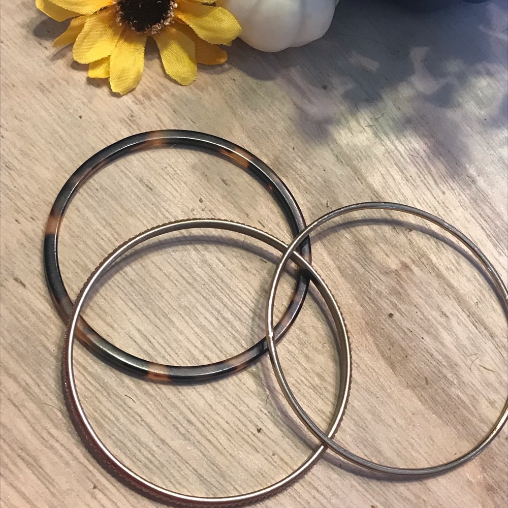 Lot of Three Bangle Bracelets